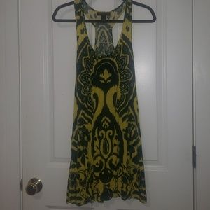 INC ikat tunic tank